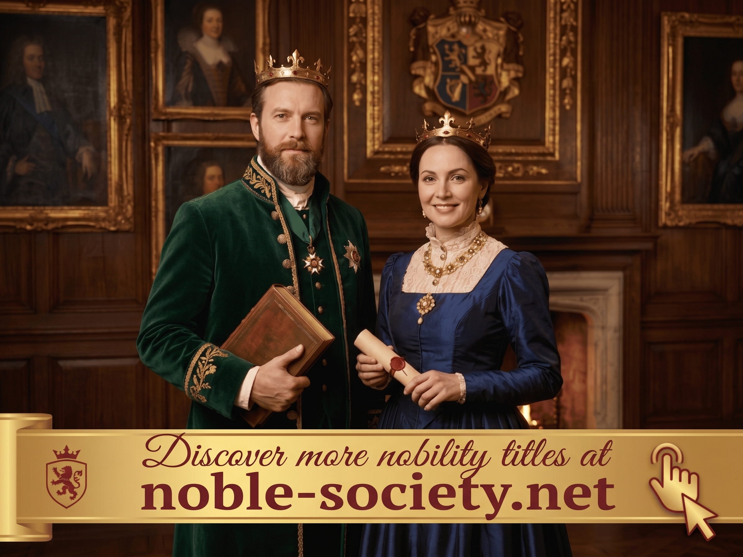 Buy noblility titles from all over the world